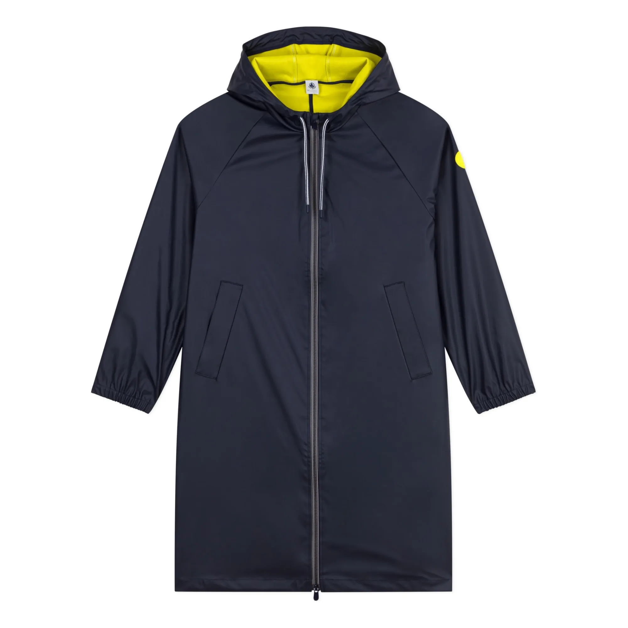 Petit Bateau Navy Blue Babord Waxed Coat