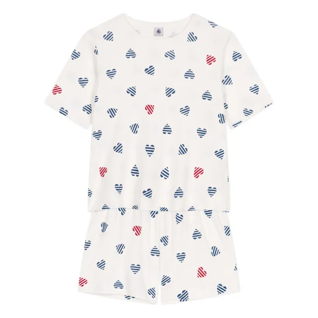 Britania Organic Cotton Pyjashort | White