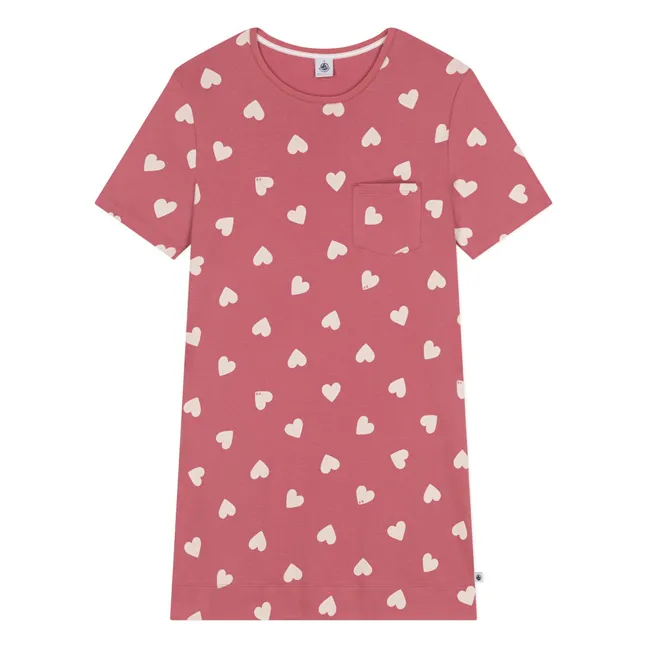 Nuisette Bretella Coton Bio | Vieux Rose