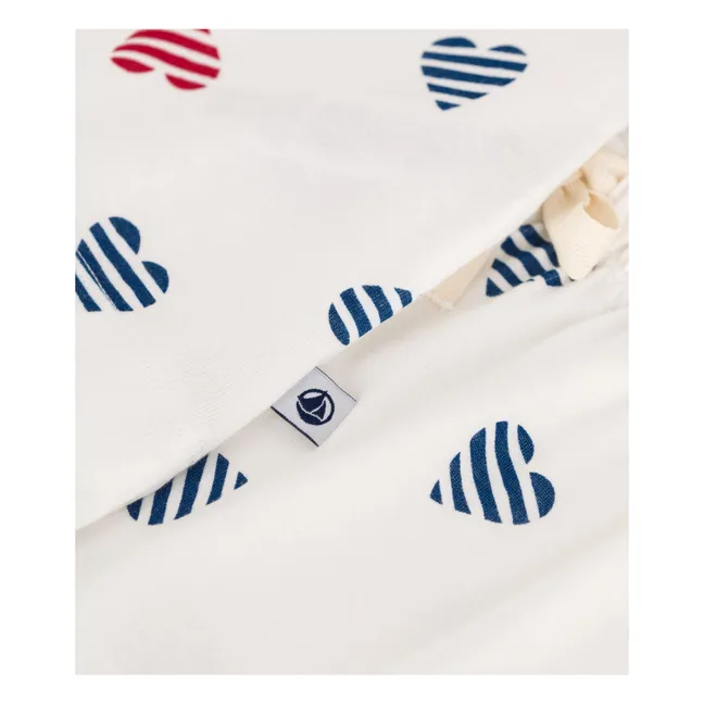Britania Pantalón corto de algodón ecológico | Blanco