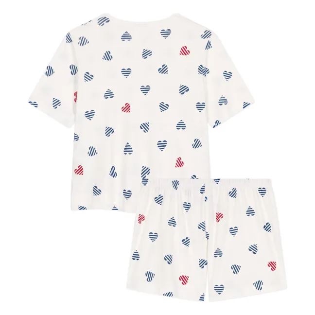 Britania Organic Cotton Pyjashort | White