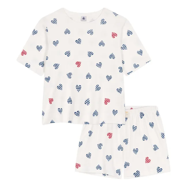 Britania Organic Cotton Pyjashort | White