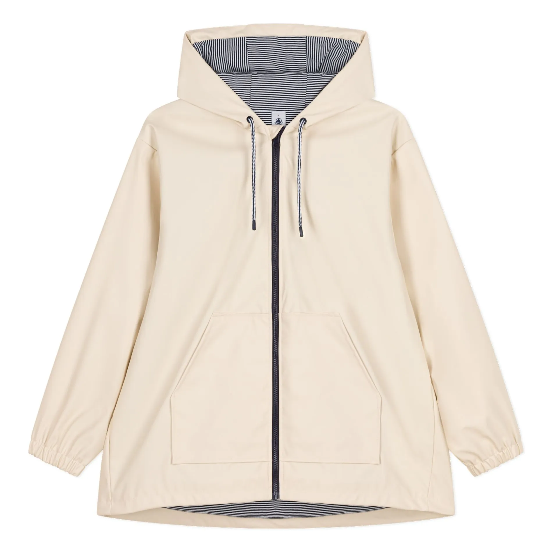 Petit Bateau Ecru Taxine Waxed Coat