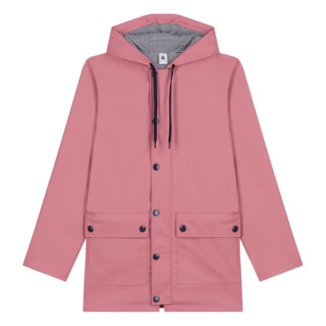 Manteau Ciré Tasse | Vieux Rose