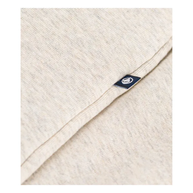 Tuta in cotone organico Tarron | Ecru chiné