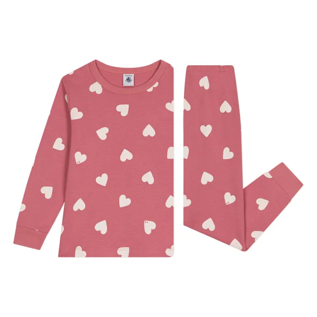 Pijama de algodón ecológico | Rosa Viejo