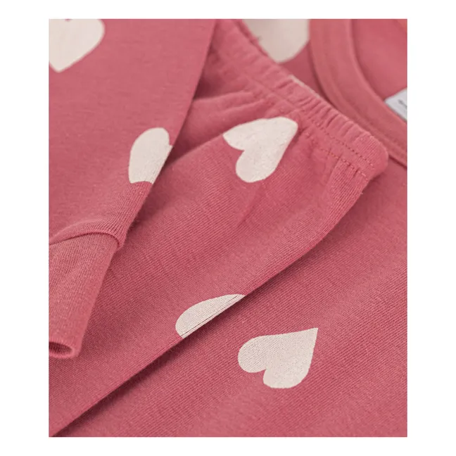 Pijama de algodón ecológico | Rosa Viejo