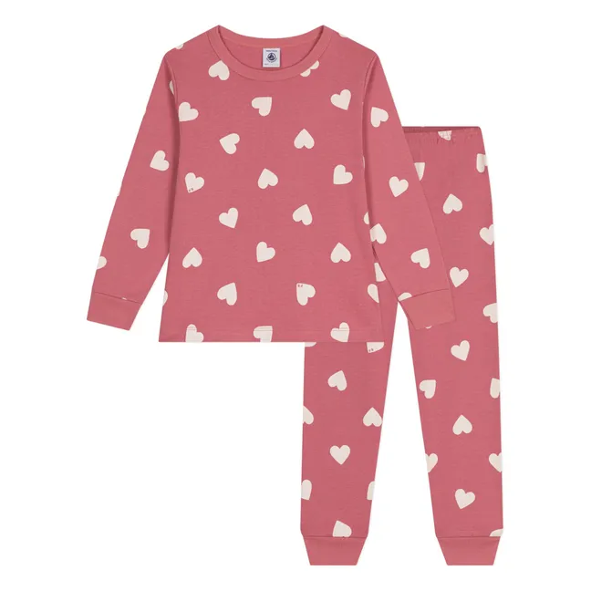 Pijama de algodón ecológico | Rosa Viejo
