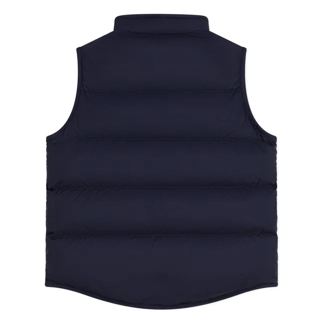 Tacaire Sleeveless Jacket | Navy blue