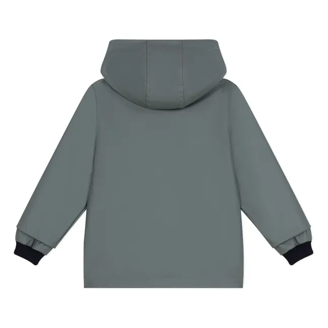Tarmac Waxed Coat Recycled Fibers | Khaki