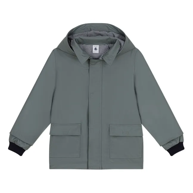 Tarmac Waxed Coat Recycled Fibers | Khaki