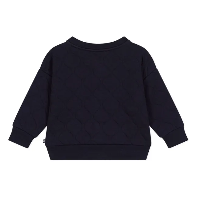 Steppweste Teteorite Bio-Baumwolle | Navy