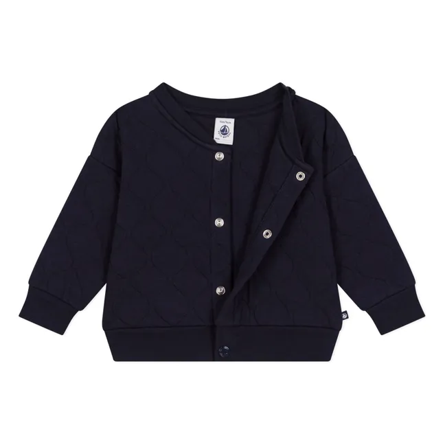 Steppweste Teteorite Bio-Baumwolle | Navy