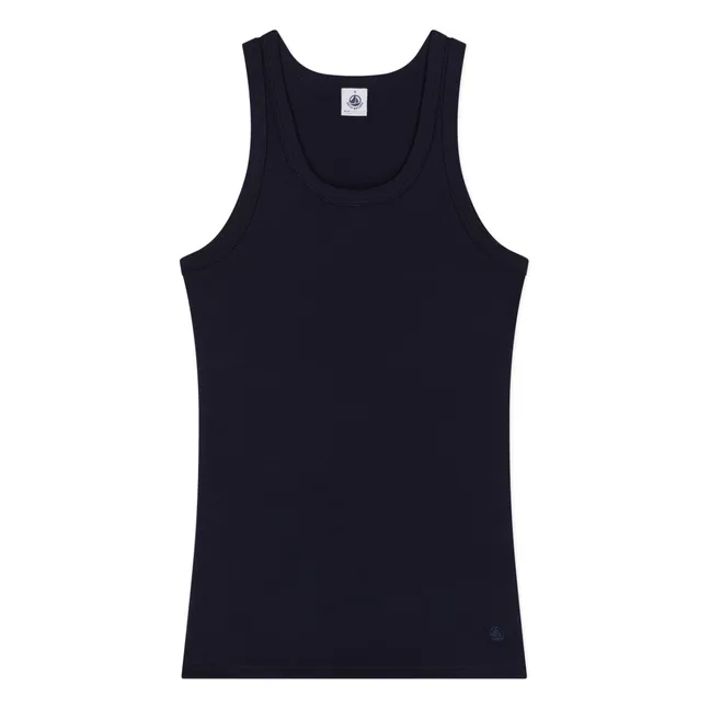 Tanktop aus Bio-Baumwolle | Schwarz