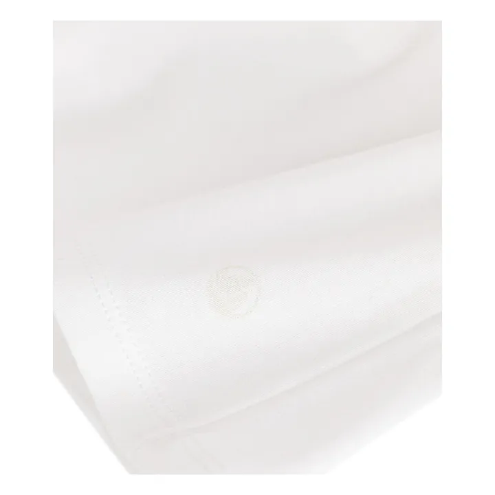 Camiseta de tirantes de algodón orgánico | Blanco- Imagen del producto n°4