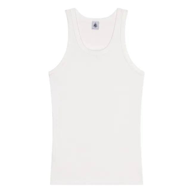 Tanktop aus Bio-Baumwolle | Weiß
