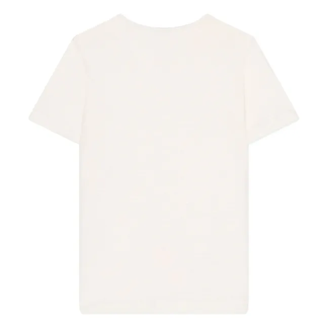 T-Shirt Jersey Leinen | Weiß