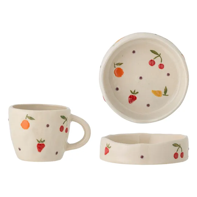 Tatiana ceramic dinnerware set | Off white