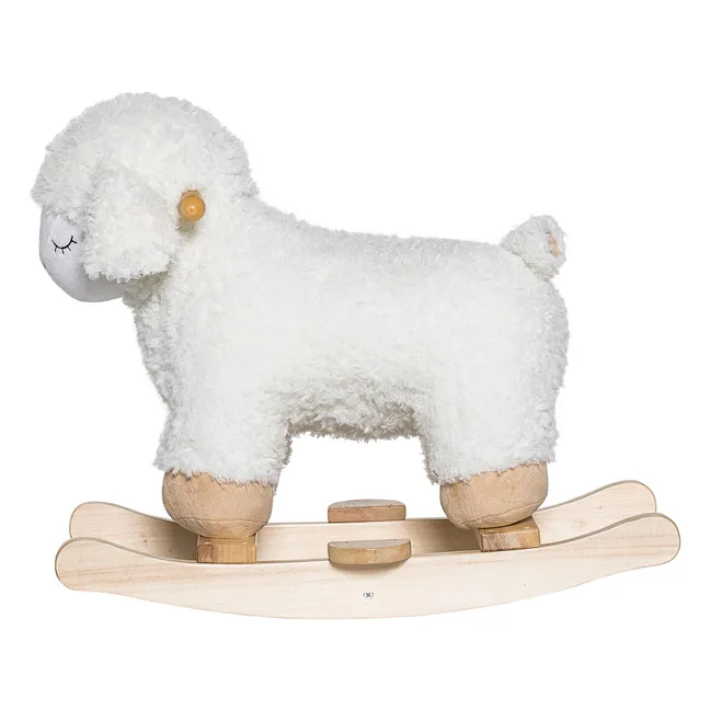 Laasrith rocking sheep | White