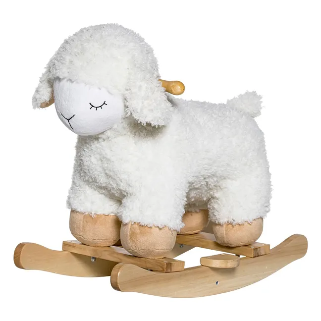 Laasrith rocking sheep | White