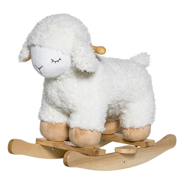 Mouton à bascule Laasrith | Blanc- Image produit n°3