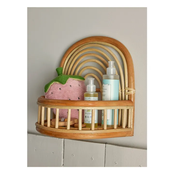 Hochet fraise Simme | Rose- Image produit n°1