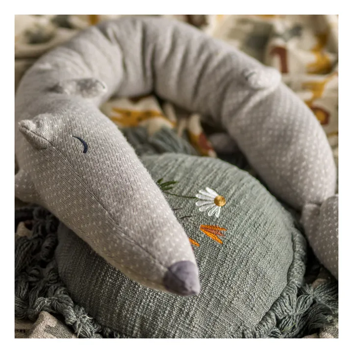 Coussin Elinna | Bleu- Image produit n°6