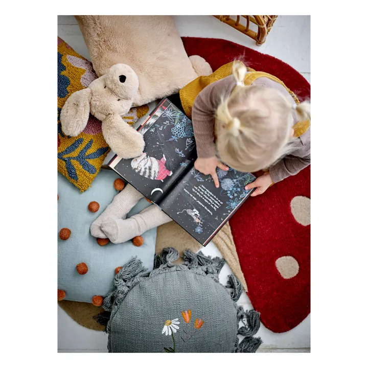 Coussin Elinna | Bleu- Image produit n°2