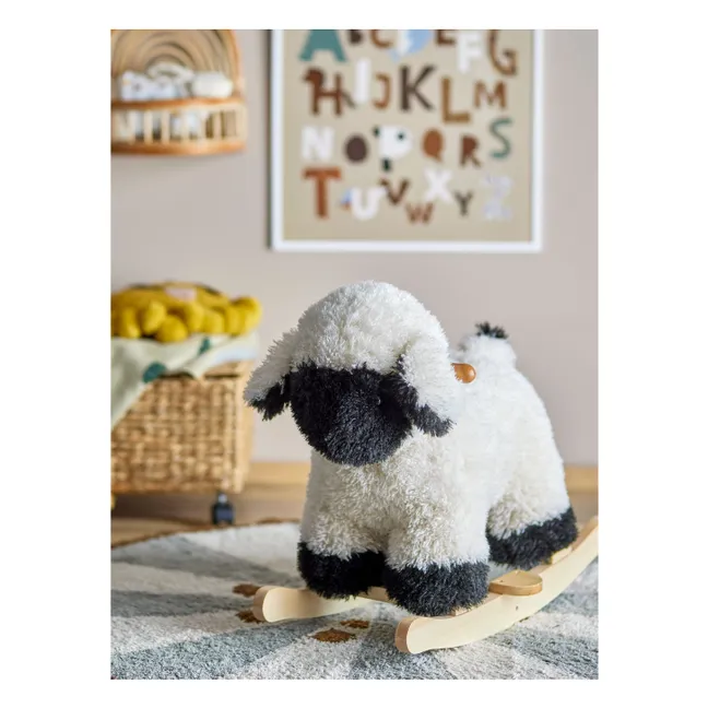 Mouton à bascule Dolly | Blanc