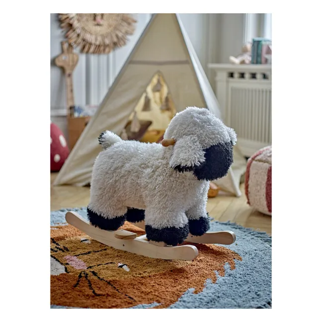 Dolly la pecora a dondolo | Bianco