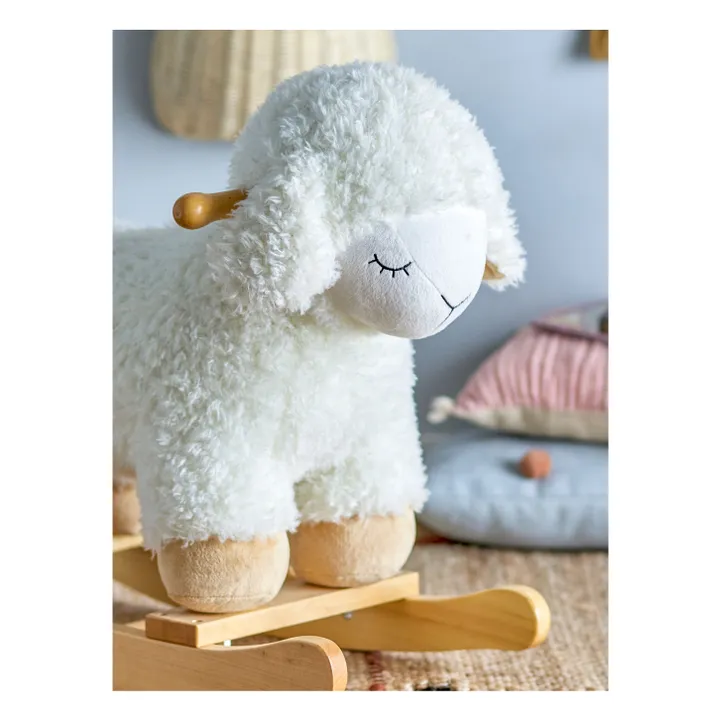 Mouton à bascule Laasrith | Blanc- Image produit n°2