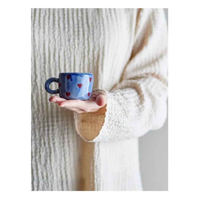 Tasse en céramique Nini | Bleu