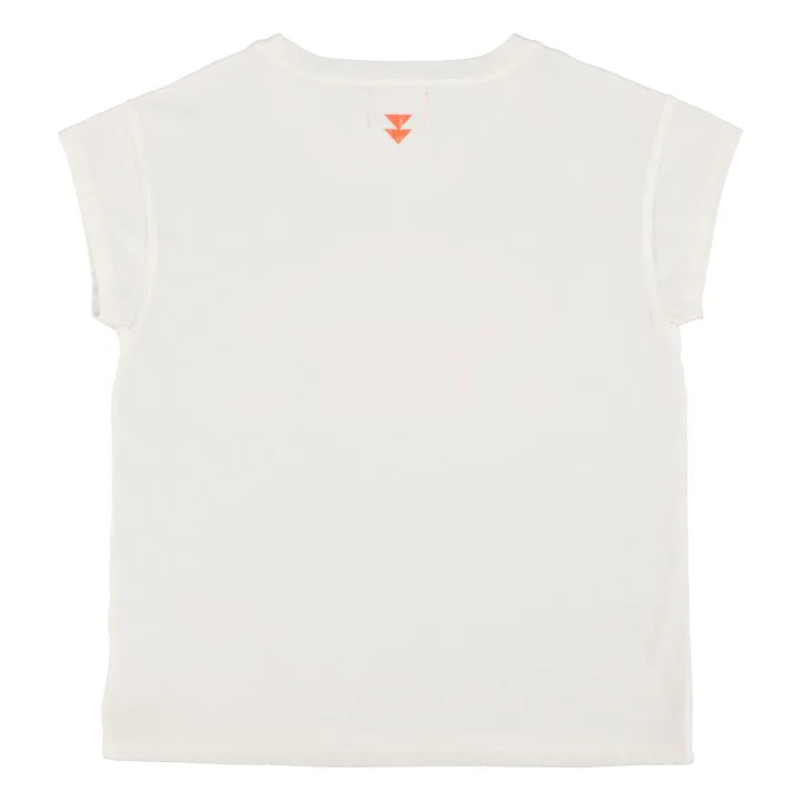 Camiseta de algodón y lino Louise Sicilian Summer Story | Crudo- Imagen del producto n°1
