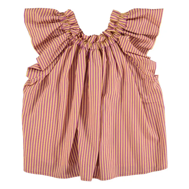 Blusa de rayas | Amarillo