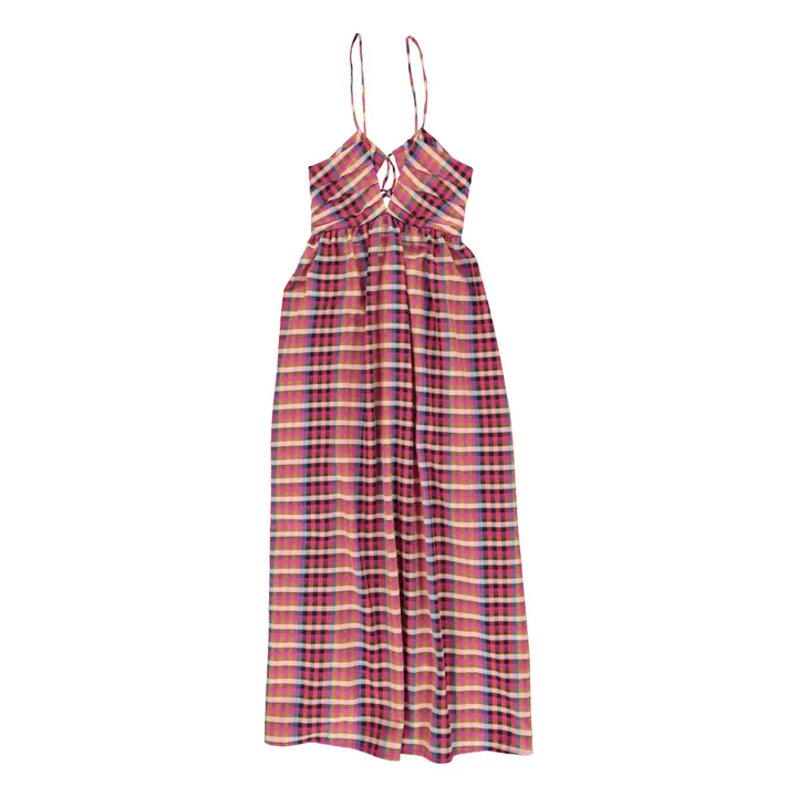 Carreaux Dress | Pink- Product image n°1