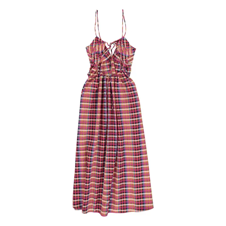 Carreaux Dress | Pink- Product image n°0