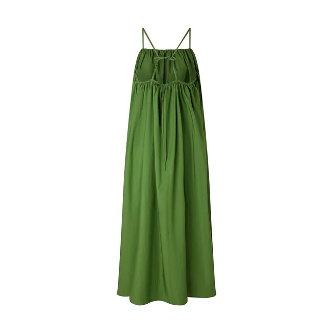 Arielle Cotton Poplin Dress | Green