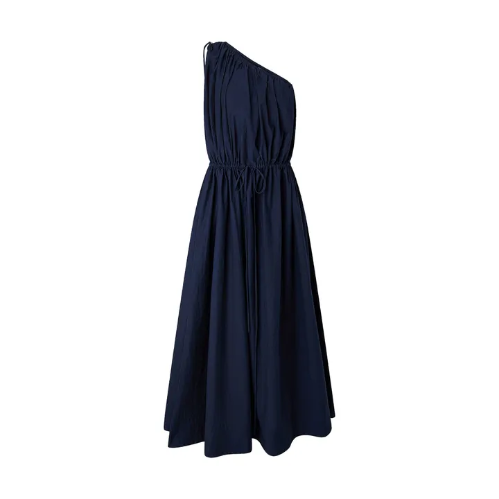 Kleid Ashley Baumwollpopeline | Navy- Produktbild Nr. 0