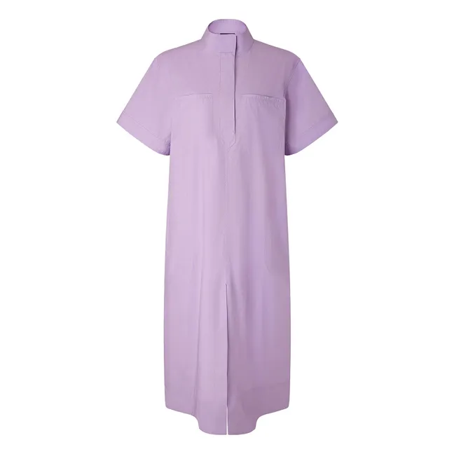 Kleid Andora aus Baumwollpopeline | Lila