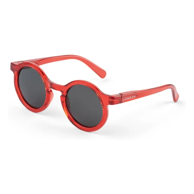 Darla Sonnenbrille aus recycelten Fasern | Rot