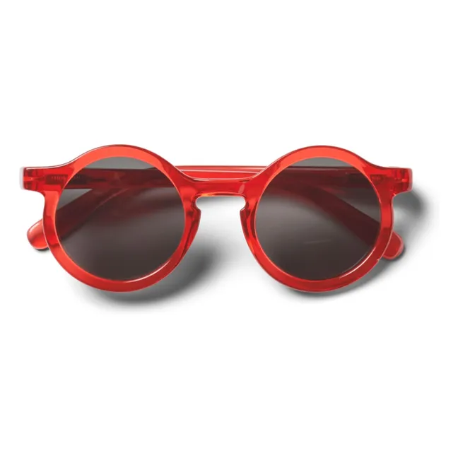 Darla Sonnenbrille aus recycelten Fasern | Rot