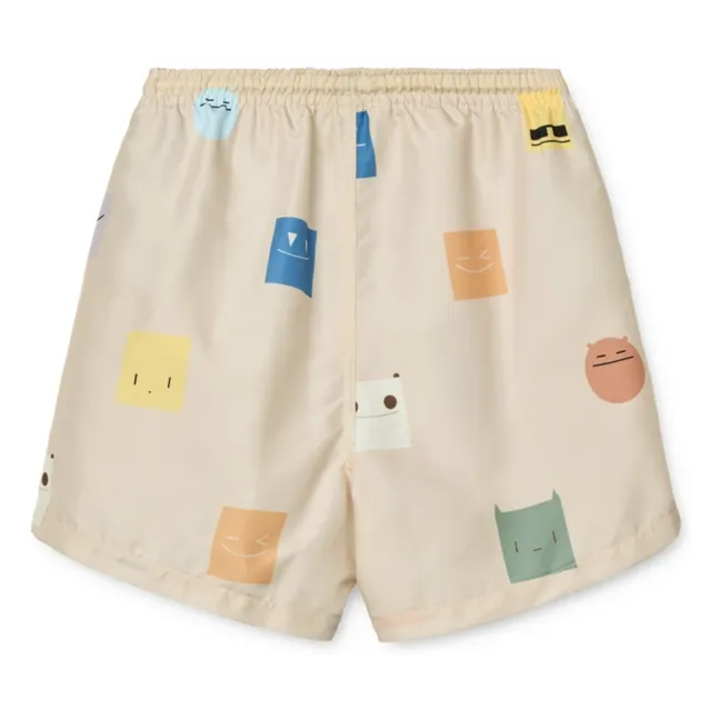 Short de Bain Duke Fibres Recyclées | Crème