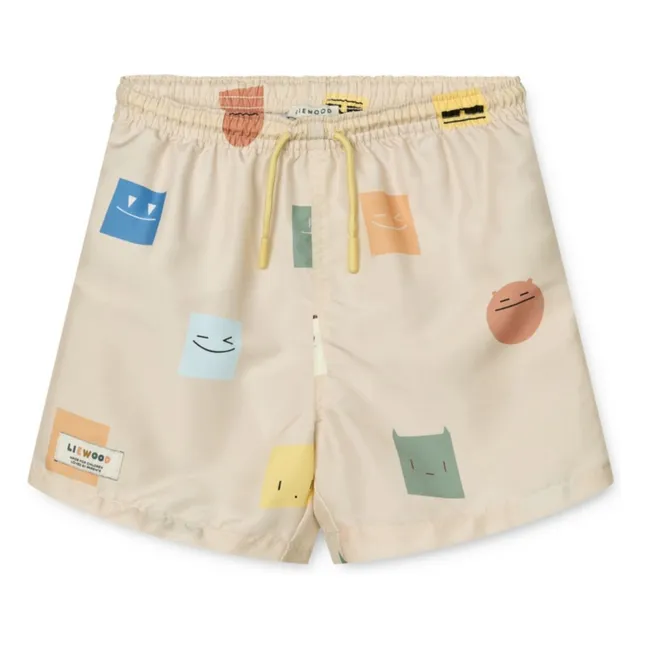 Short de Bain Duke Fibres Recyclées | Crème