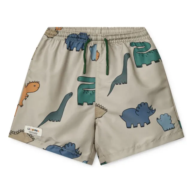 Pantaloncini da bagno in fibra riciclata Duke | Grigio