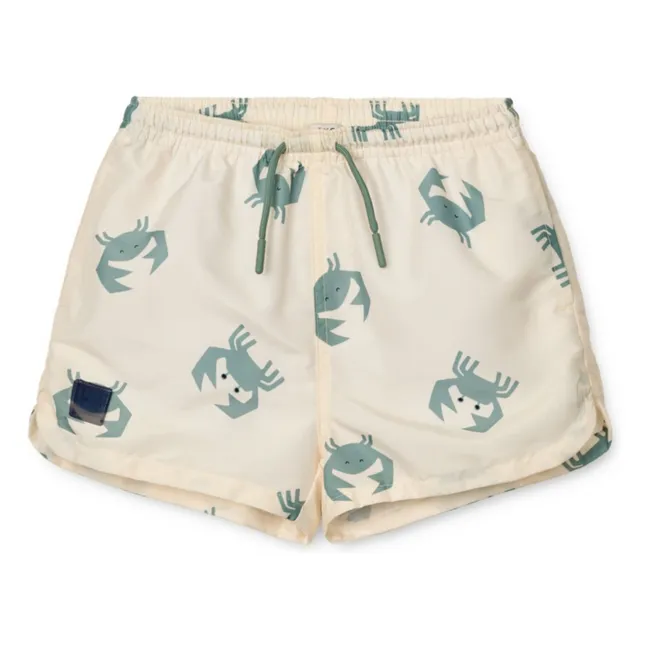 Short de Bain Aiden Fibres Recyclées | Ecru