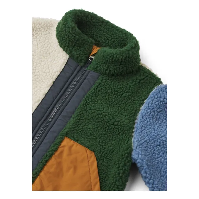 Fleecejacke Noam Recycelte Fasern | Grün