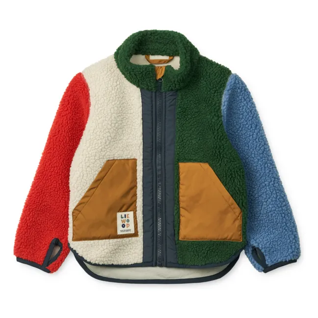 Fleecejacke Noam Recycelte Fasern | Grün