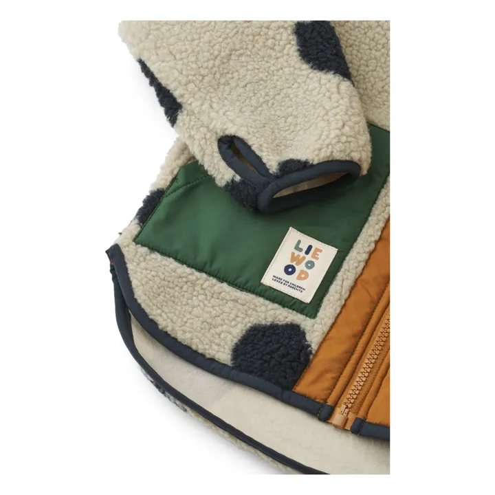 Veste Polaire Noam Fibres Recyclées | Ecru- Image produit n°4