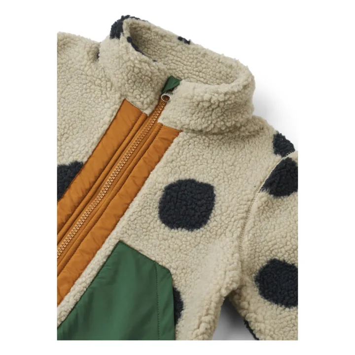 Veste Polaire Noam Fibres Recyclées | Ecru- Image produit n°3