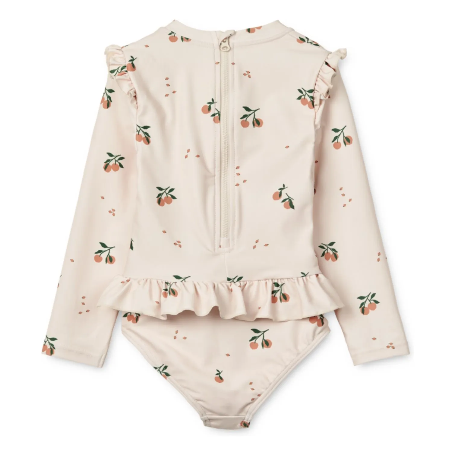 Maillot de Bain Sille Pêche | Rose poudré- Image produit n°2